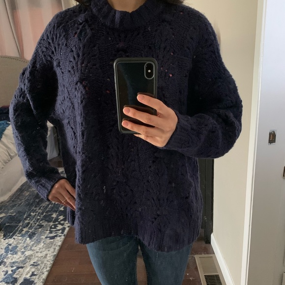 NWOT aerie crochet sweater - Picture 5 of 5